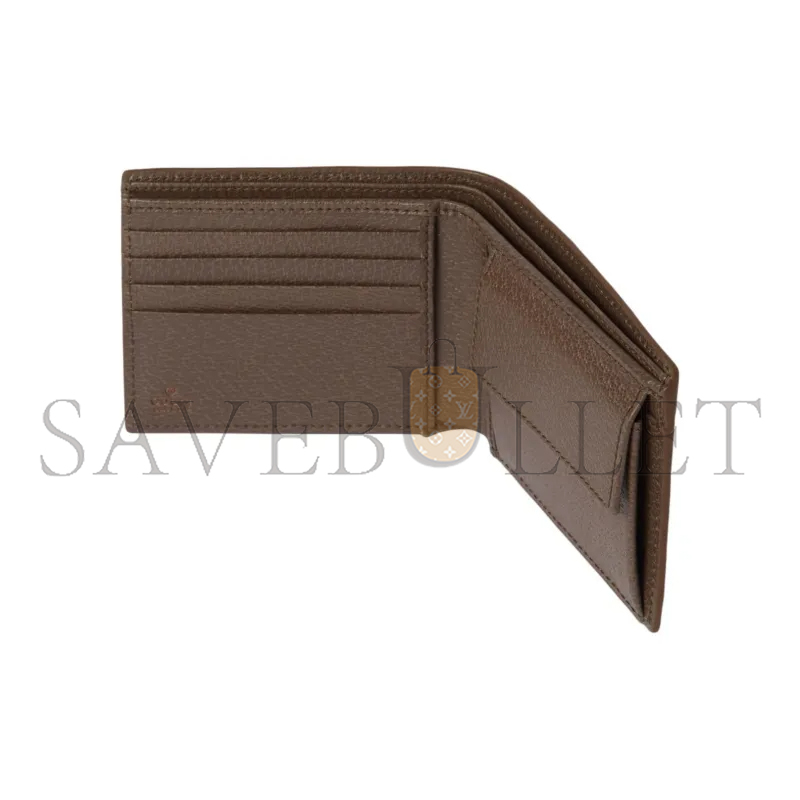 Gvc*1 brown interior gg coin wallet 768244 (21*9cm)